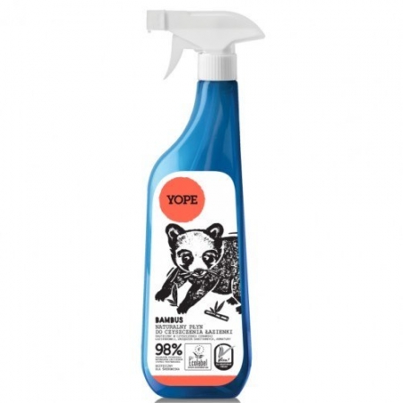 YOPE Płyn Do Czyszczenia Łazienek zapach Bambus 750 ml